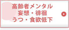 高齢者メンタル 妄想・徘徊 うつ・食欲低下